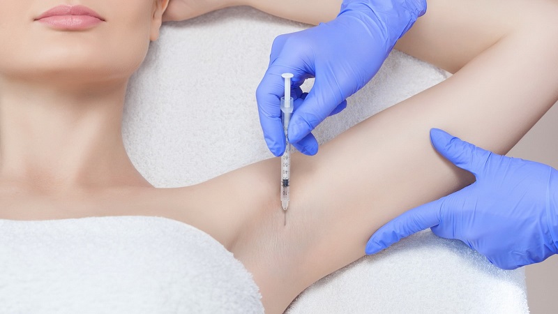 اندام های قابل تزریق بوتاکس در بدن