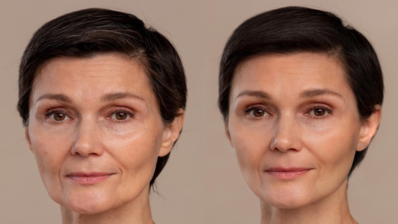 مزوژل و تأثیر آن بر چین و چروک‌های صورت